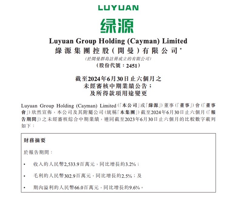 万物云上半年营收175.6亿元 同比增长9.6%