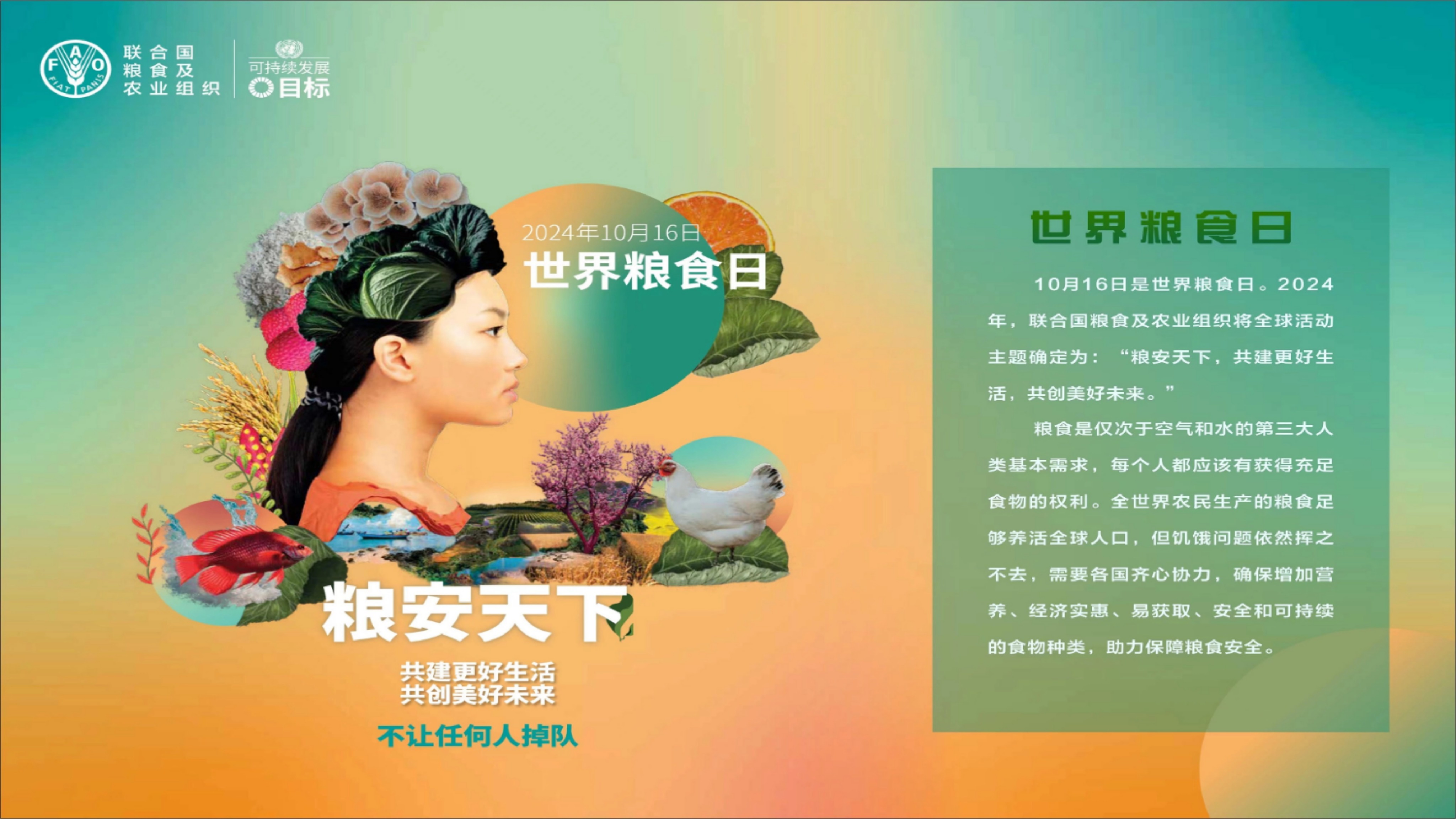 聚焦节粮减损 2025年世界粮食日和全国粮食安全宣传周启动