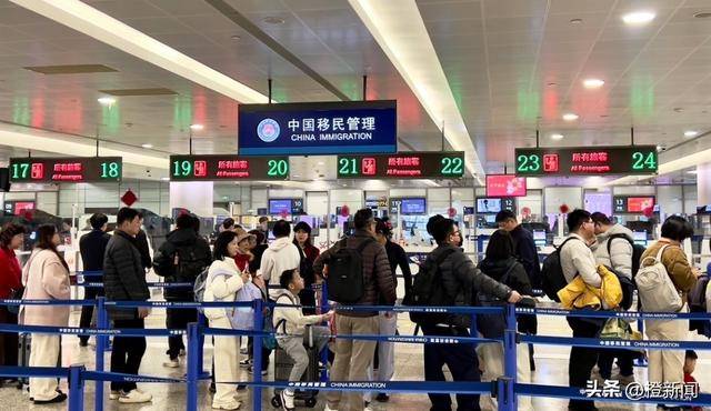 端午节假期590.7万人次出入境