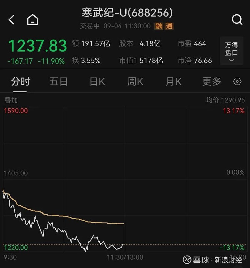 A股震荡走低，13只基金单日跌超10%